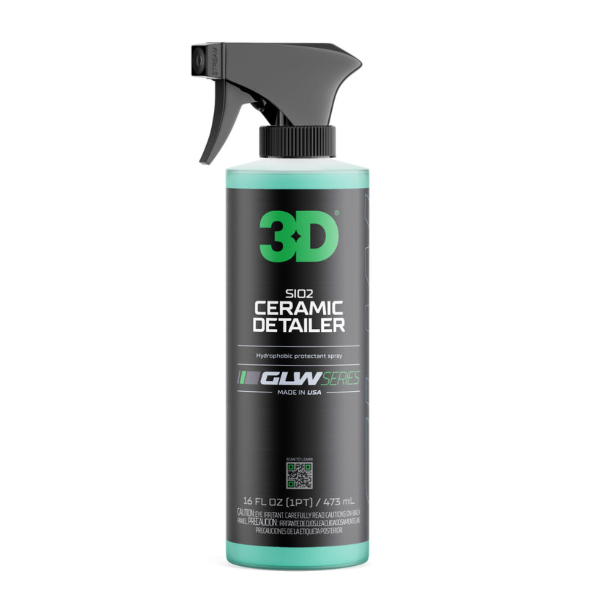 картинка Керамический детейлер-спрей - 3D 344 GLW SiO2 Ceramic Detailer 473мл.
