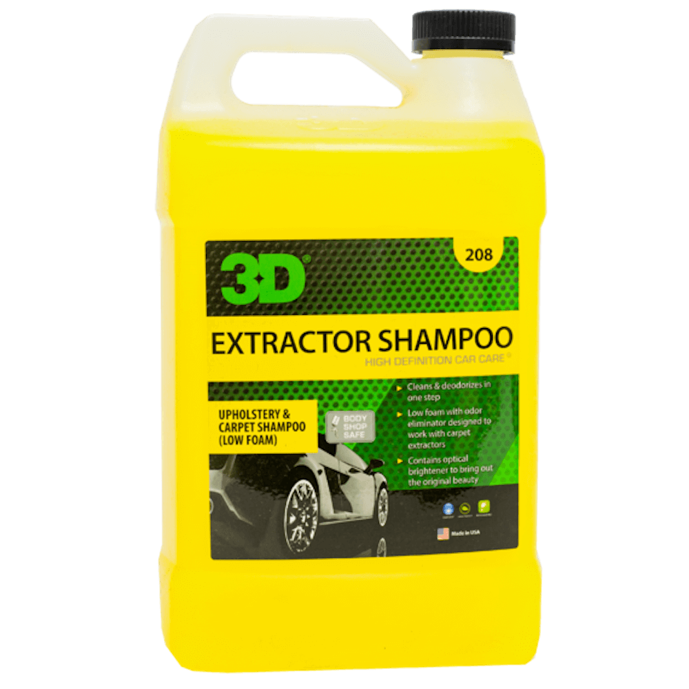 картинка Очиститель для обивки и ковров (низкопенный) - 3D 208 Extractor Shampoo 3,8л.