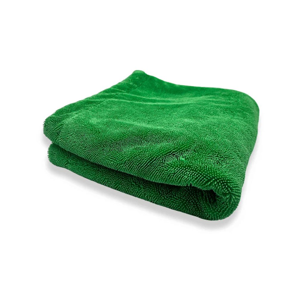 картинка Микрофибра для сушки зеленая - 3D Premium Microfiber Towel 1200gsm