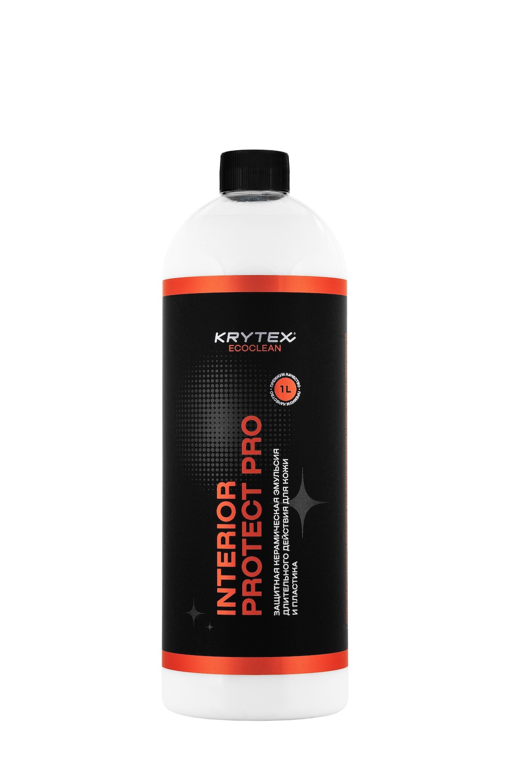 картинка Защитное керамическое молочко для кожи и пластика - KRYTEX Interior Protect Pro 1л.