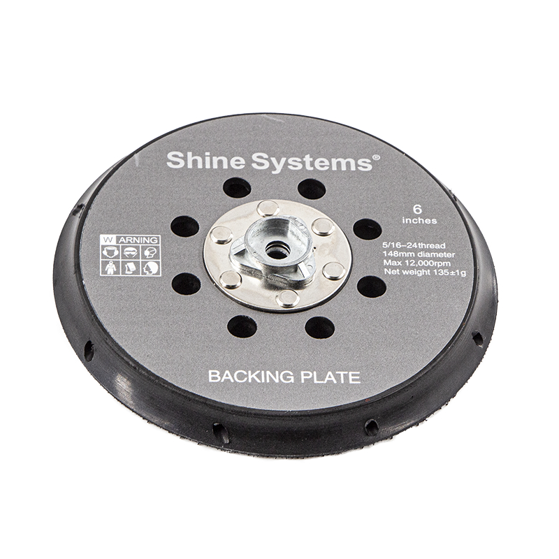 картинка Подложка для эксцентриковой машинки - Shine Systems Backing pad 150мм.