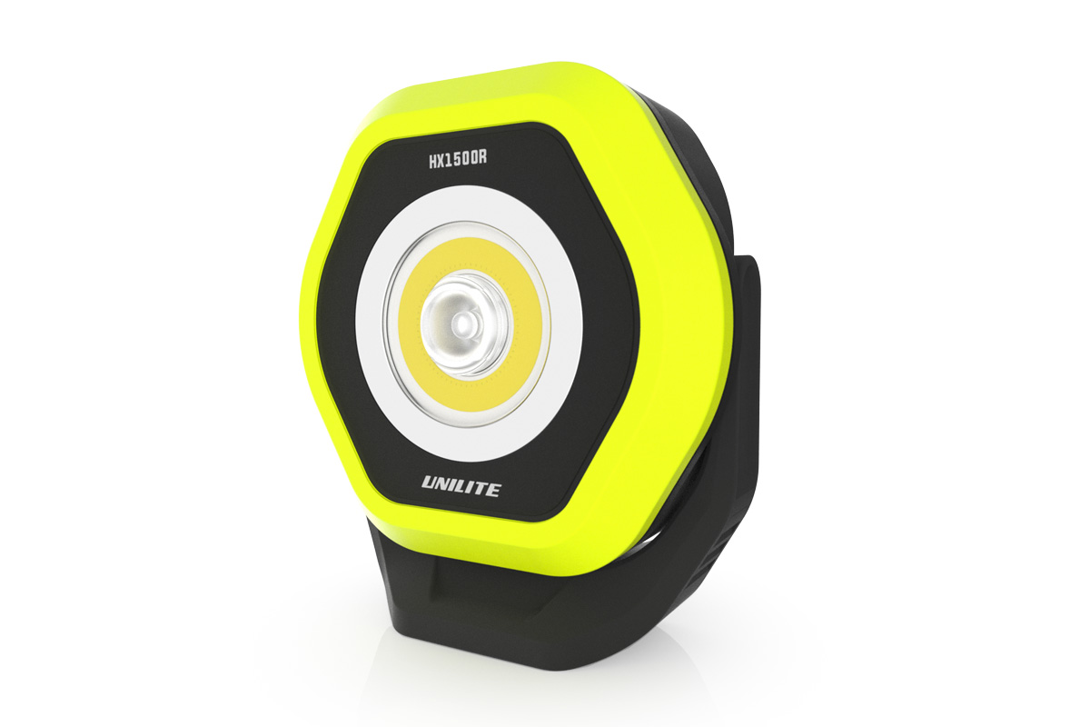 картинка Компактный Dual LED светильник 1500 Lm, 5200 mAh, IP65 - UNILITE HX1500R