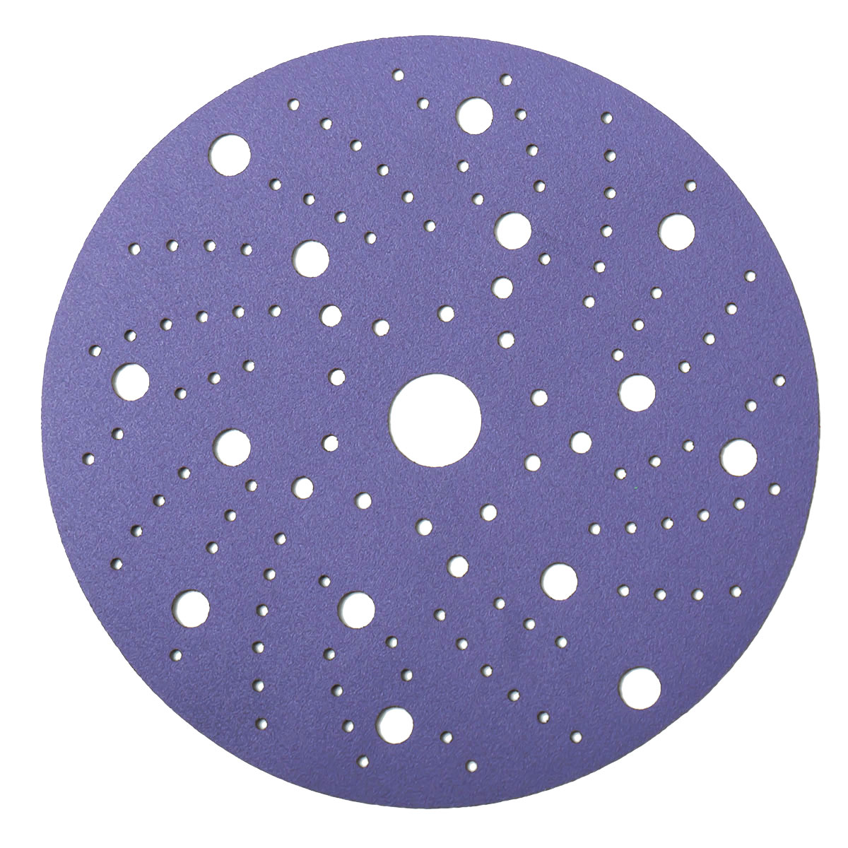 картинка Шлифовальный диск (P150) - Sandwox 328 Purple Line Multiholes 150мм.