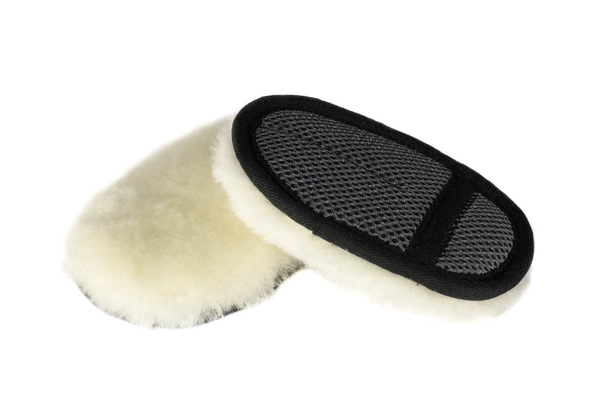 картинка Меховая рукавица на пальцы для детейлинг мойки - А302 Soft Wool Finger Wash Mitt