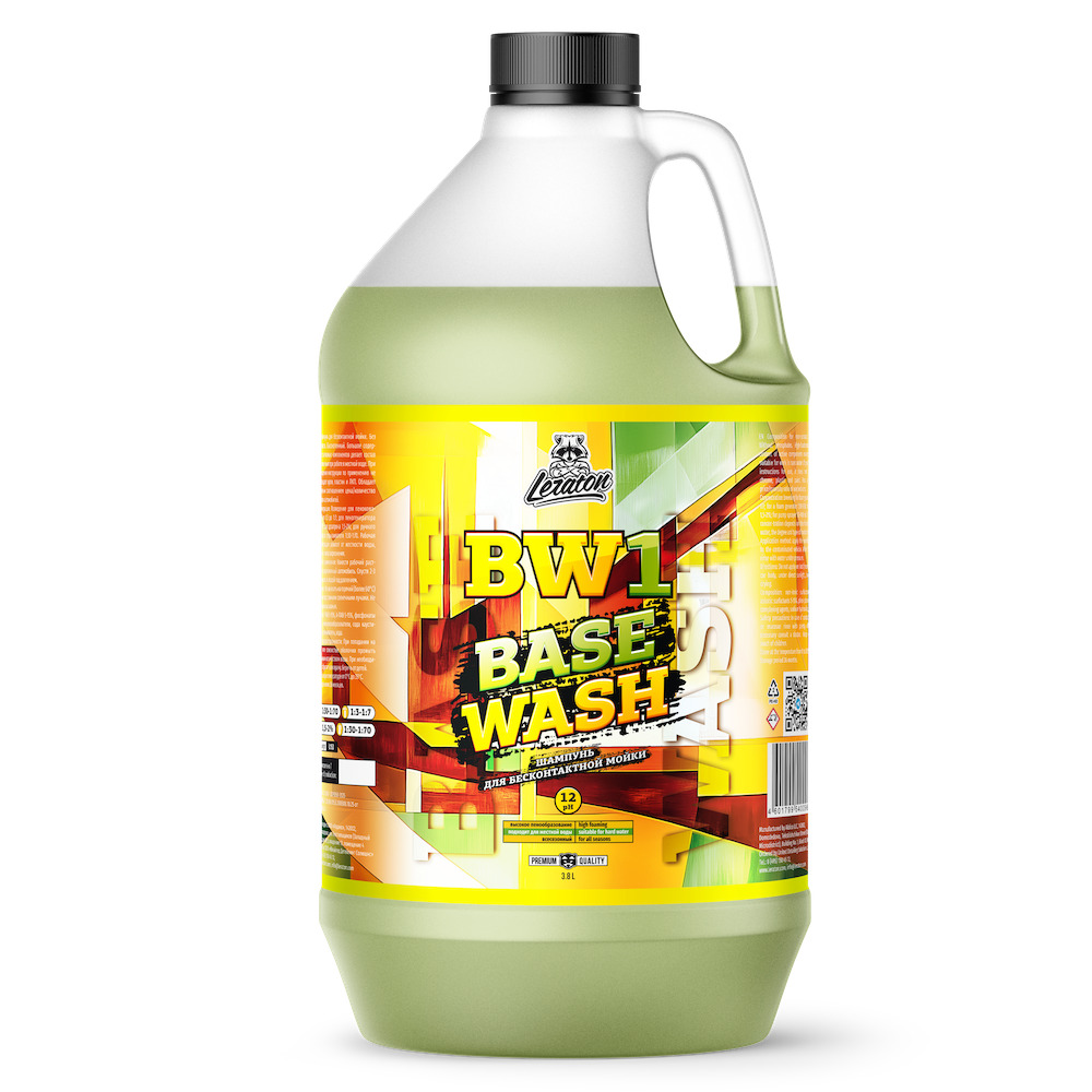 картинка Шампунь для бесконтактной мойки - LERATON BW1 Base Wash 3,8л.