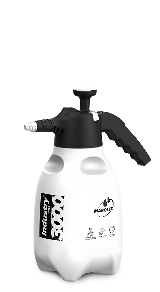 картинка Ручной помповый опрыскиватель для кислот и растворителей - Marolex Industry Ergo Acid 3000