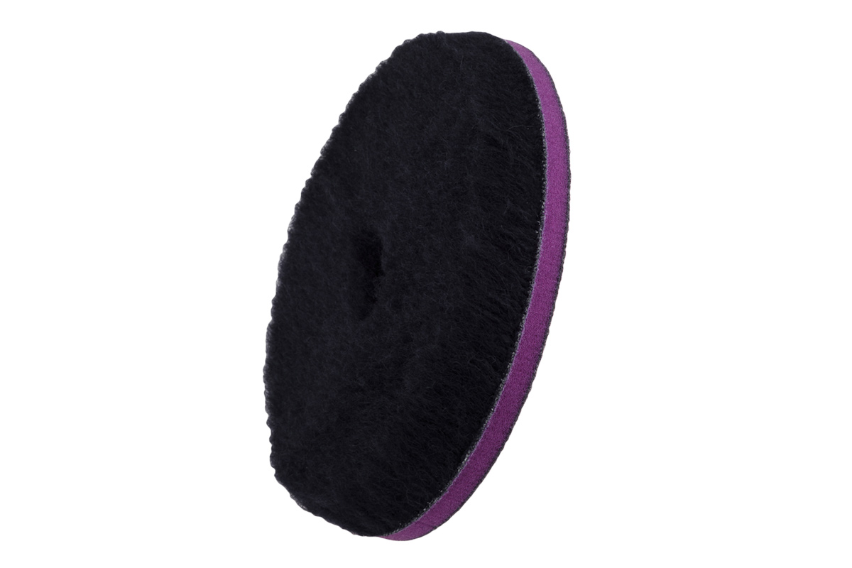 картинка Черный меховой круг (ворс 15 мм) - ZviZZer Doodle Wool-Pad 165/25/165мм.