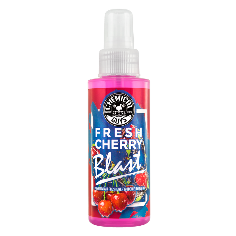 картинка Освежитель воздуха с ароматом взрывной вишни - Chemical Guys FRESH CHERRY BLAST 118мл.