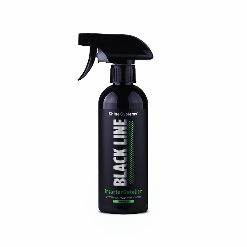 картинка Средство для ухода за интерьером - Shine Systems Black Line InteriorDetailer Bergamot 400мл.