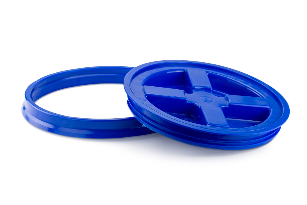 картинка Крышка для ведра герметичная синяя - Grit Guard Cover With Waterproof And Airtight Screw Blue