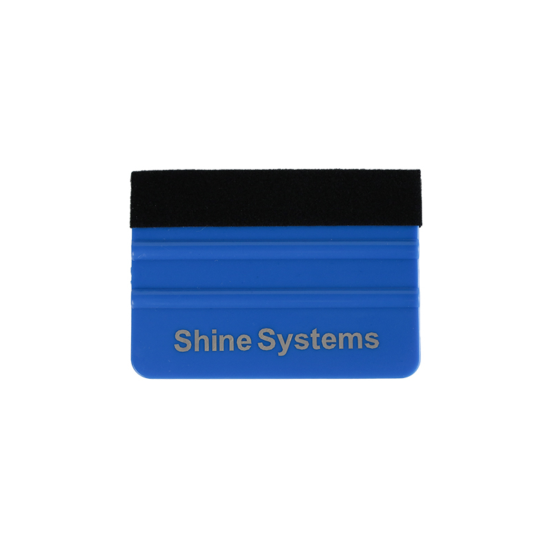 картинка Выгонка мягкая синяя с черной микрофиброй - Shine Systems 10*7,2см.