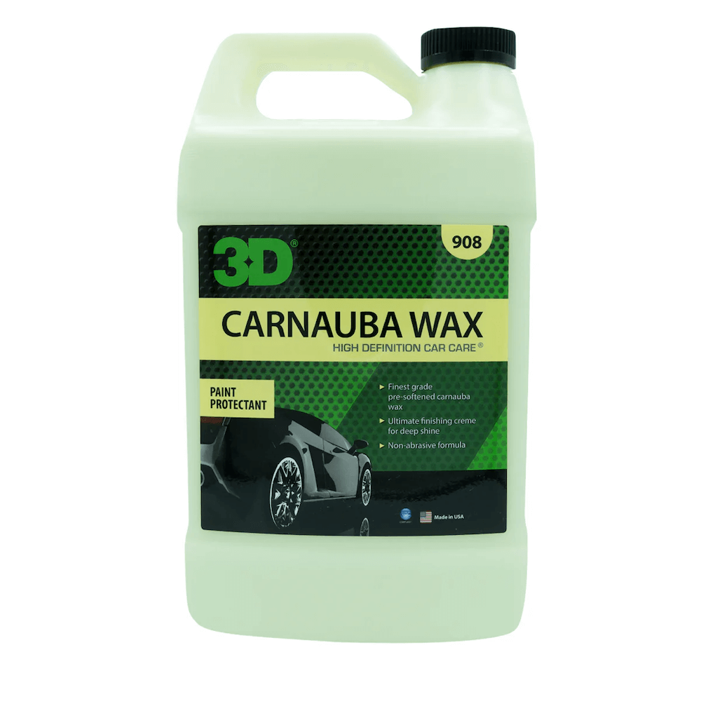 картинка Карнаубский крем-воск - 3D 908 Carnauba Wax 3,8л.