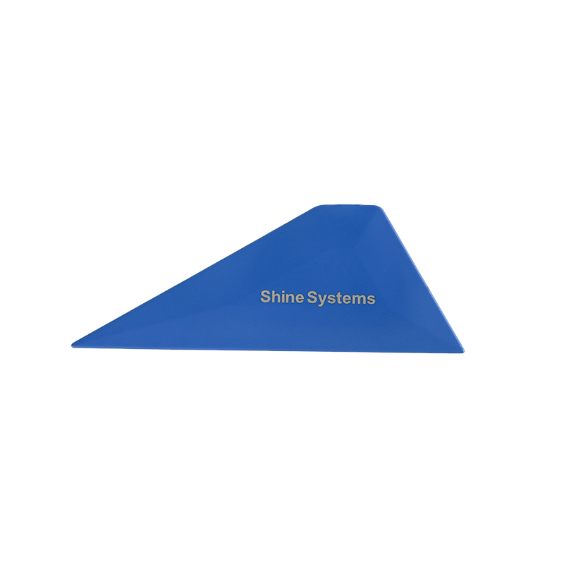 картинка Ракель треугольный пластиковый с плоским краем 70А - Shine Systems