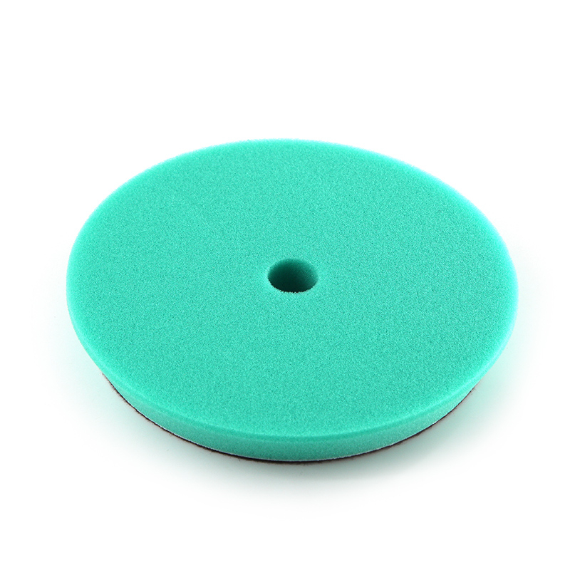 картинка Полировальный круг экстра твердый зеленый - Shine Systems DA Foam Pad Green 155мм.