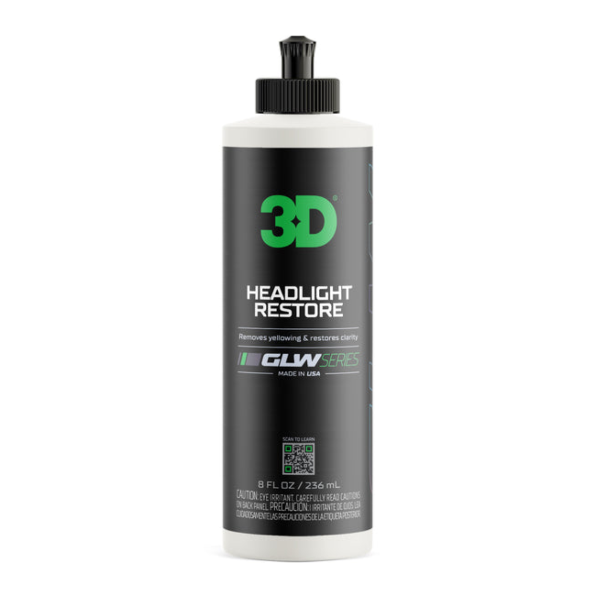 картинка Реставратор фар - 3D GLW Headlight Restore 240мл.