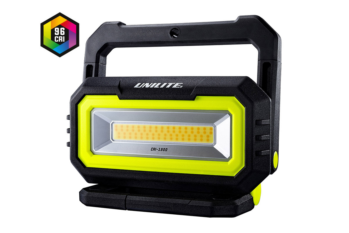 картинка Компактный прожектор (1900 Lm, HI CRI 96+, 2700-6500K, 5000 mAh, IP65) - UNILITE CRI-1900