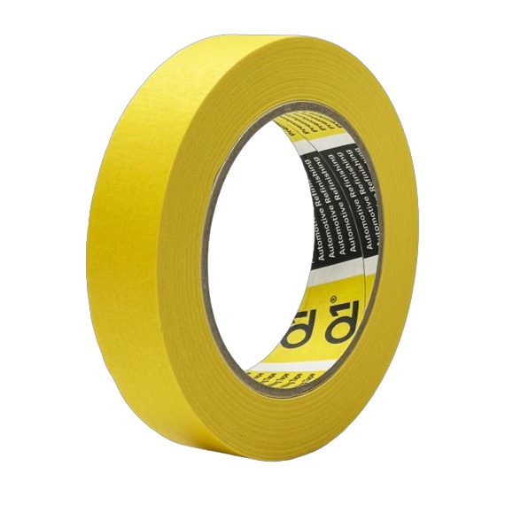 картинка Малярная лента желтая 110°С - Q1® Premium 24мм/50м.