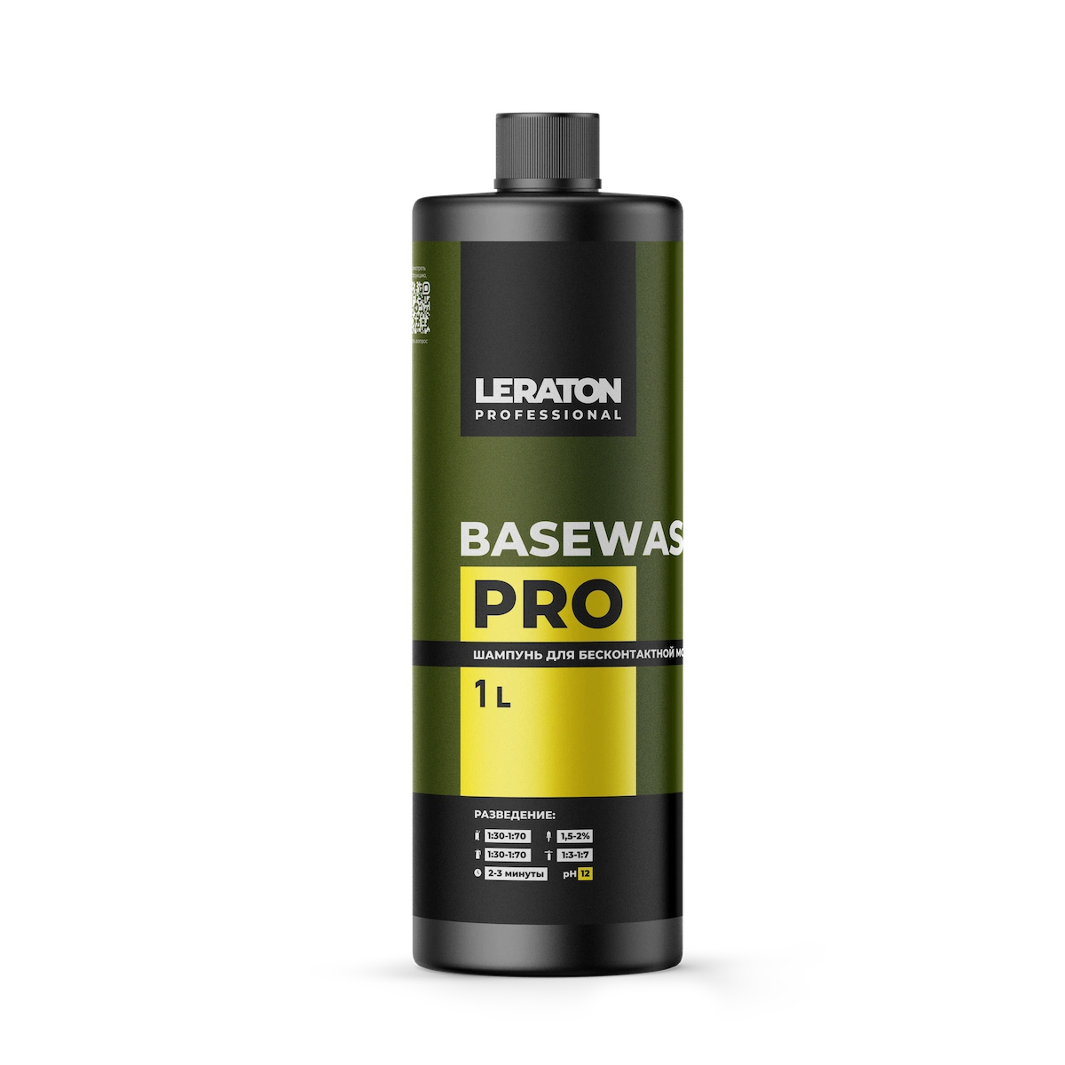 картинка Шампунь для бесконтактной мойки - LERATON PROFESSIONAL Basewash 1 PRO 1л.