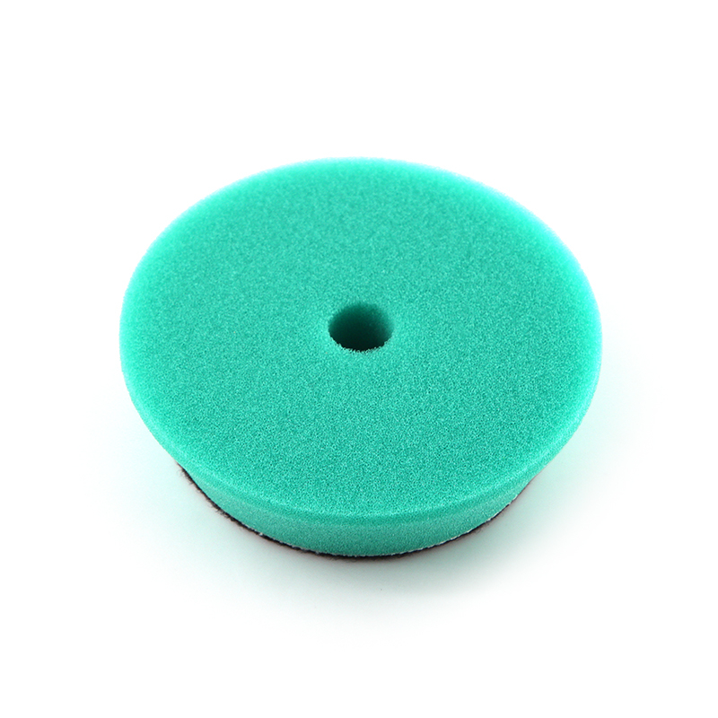 картинка Полировальный круг экстра твердый зеленый - Shine Systems DA Foam Pad Green 75мм.