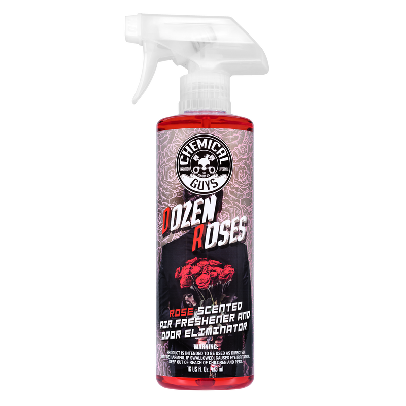 картинка Освежитель воздуха с ароматом дюжины роз - Chemical Guys DOZEN ROSES 473мл.