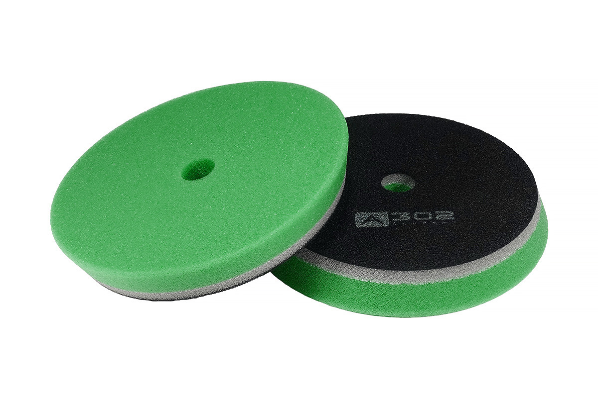картинка Твердый полировальный круг DA сэндвич (зеленый) - А302 SANDWICH TRAPEZ PAD (GREEN) 150мм.