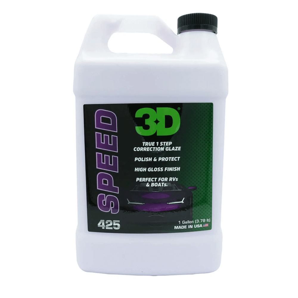 картинка Гибридный полировальный состав с защитой для ЛКП - 3D 425 SPEED 3,8л.
