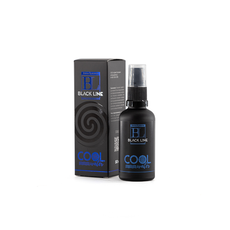 картинка Ароматизатор для авто и дома - Shine Systems Black Line CoolWater 50мл.
