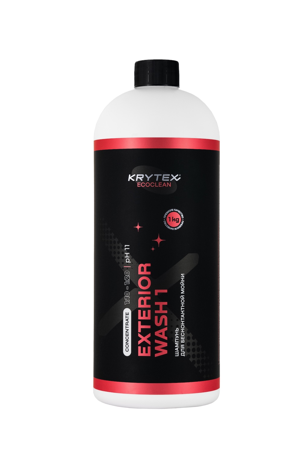 картинка Шампунь для бесконтактной мойки авто - KRYTEX Exterior Wash №1 1л.