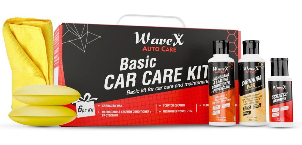 картинка Набор автокосметики 6 позиций - WaveX Basic Car Care Kit