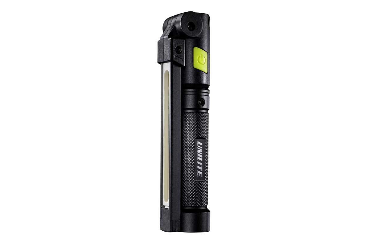 картинка Складной инспекционный фонарь (COB 925 Lm + COB 475 Lm + SMD 150 Lm, 1100mAh) - UNILITE IL-925R