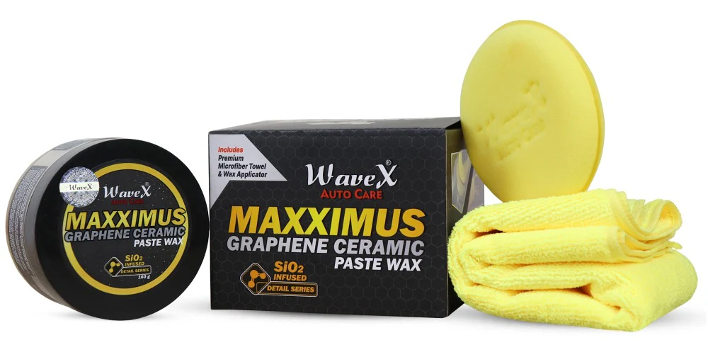 картинка Воск с добавлением графена - Wavex Maximuss Ceramic Graphene Paste Wax 160г.
