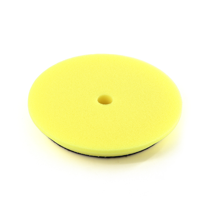 картинка Полировальный круг антиголограммный желтый - Shine Systems DA Foam Pad Yellow 130мм.