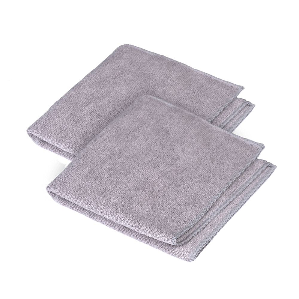 картинка Микрофибра салфетка серая (2шт) - AuTech Profi-Microfasertuch 40x40см.