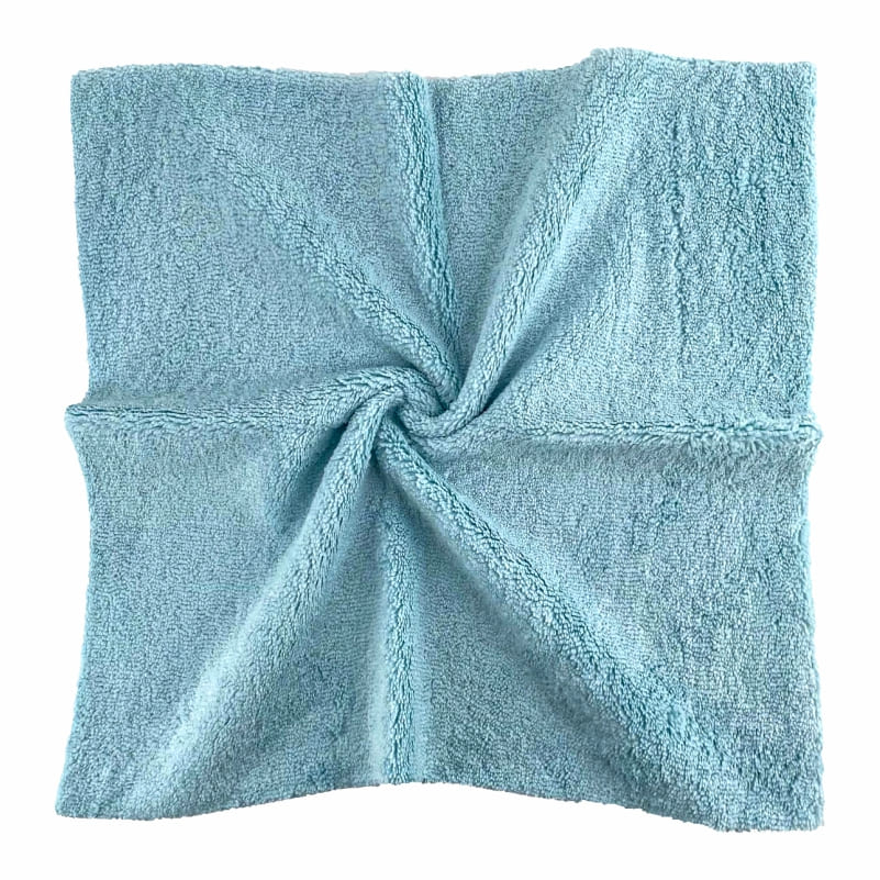 картинка Универсальная микрофибра без оверлока голубая - Shine Systems Edgeless Towel Blue 40*40см.