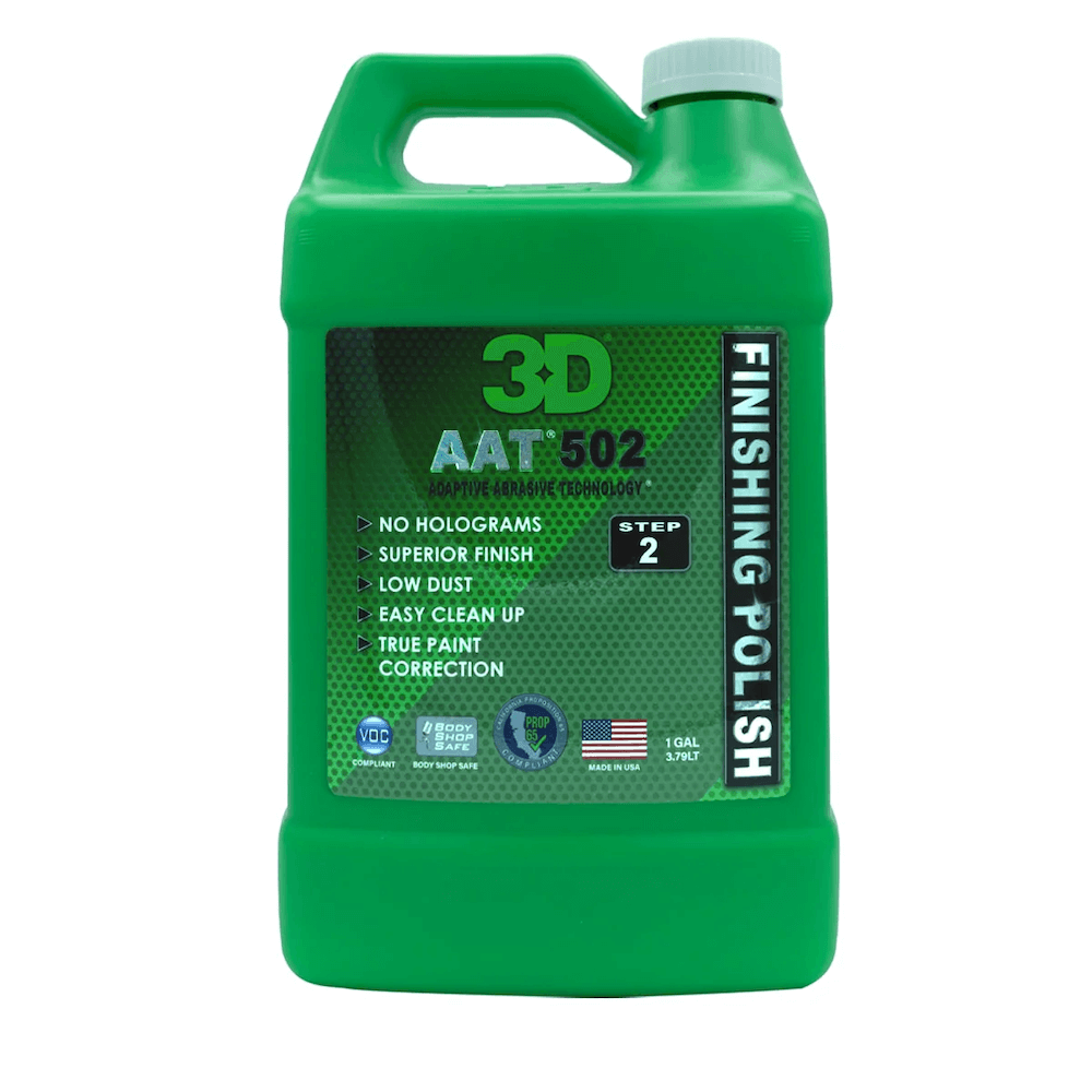 картинка Финишная антиголограммная паста - 3D 502 AAT Finishing Polish 3,8л.