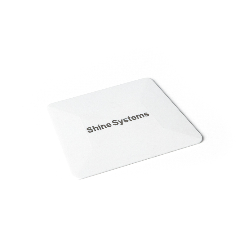 картинка Выгонка-трапеция белая жесткая - Shine Systems 11*8см.