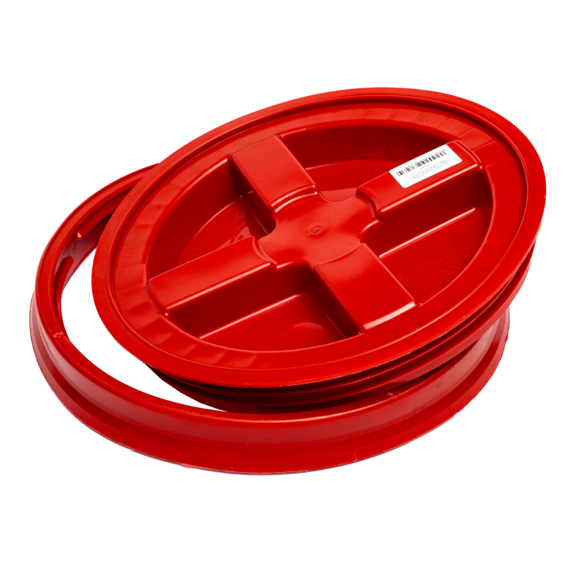 картинка Крышка для ведра герметичная красная - Grit Guard Cover With Waterproof And Airtight Screw Red