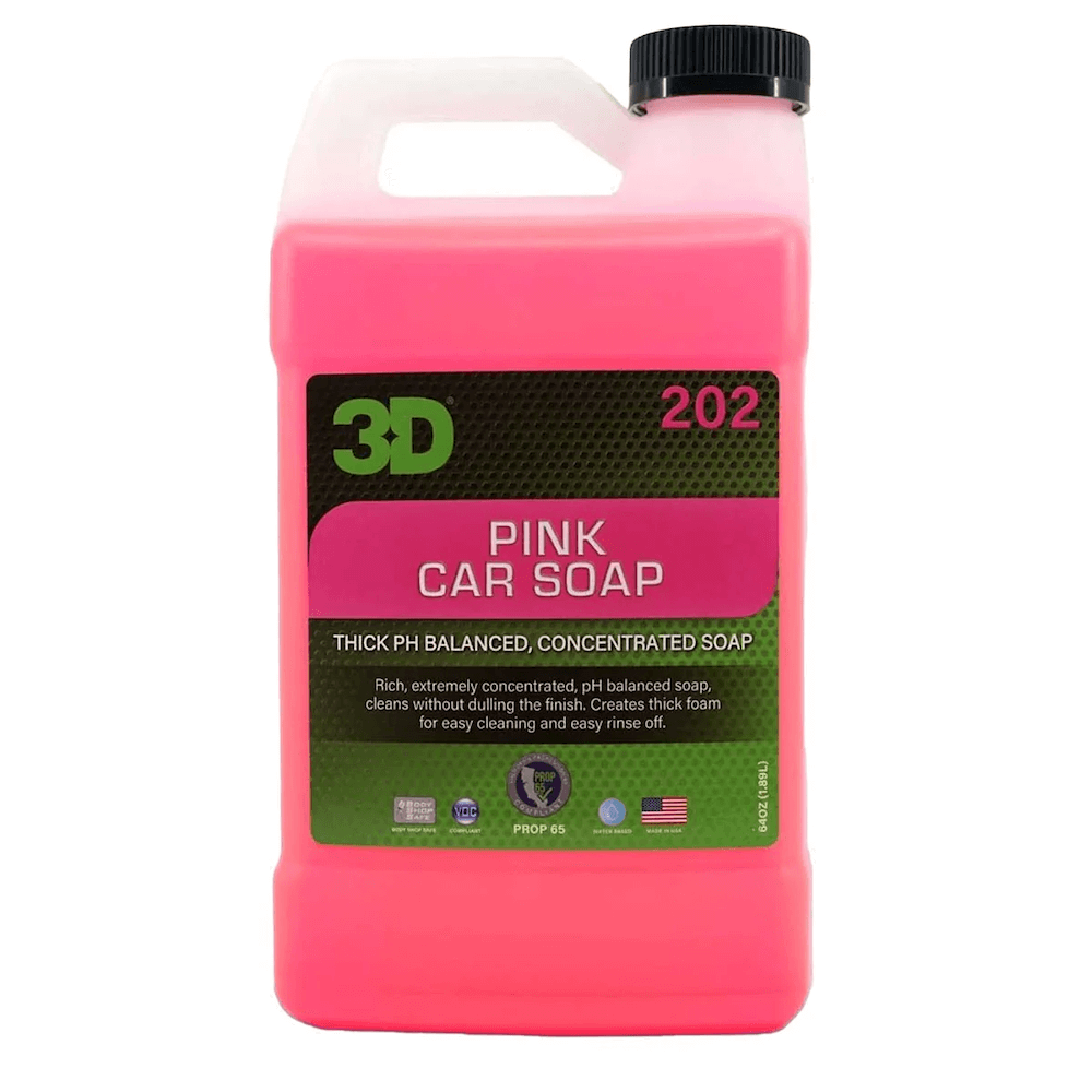 картинка Шампунь для ручной мойки авто - 3D 202 Pink Car Soap 1,9л.
