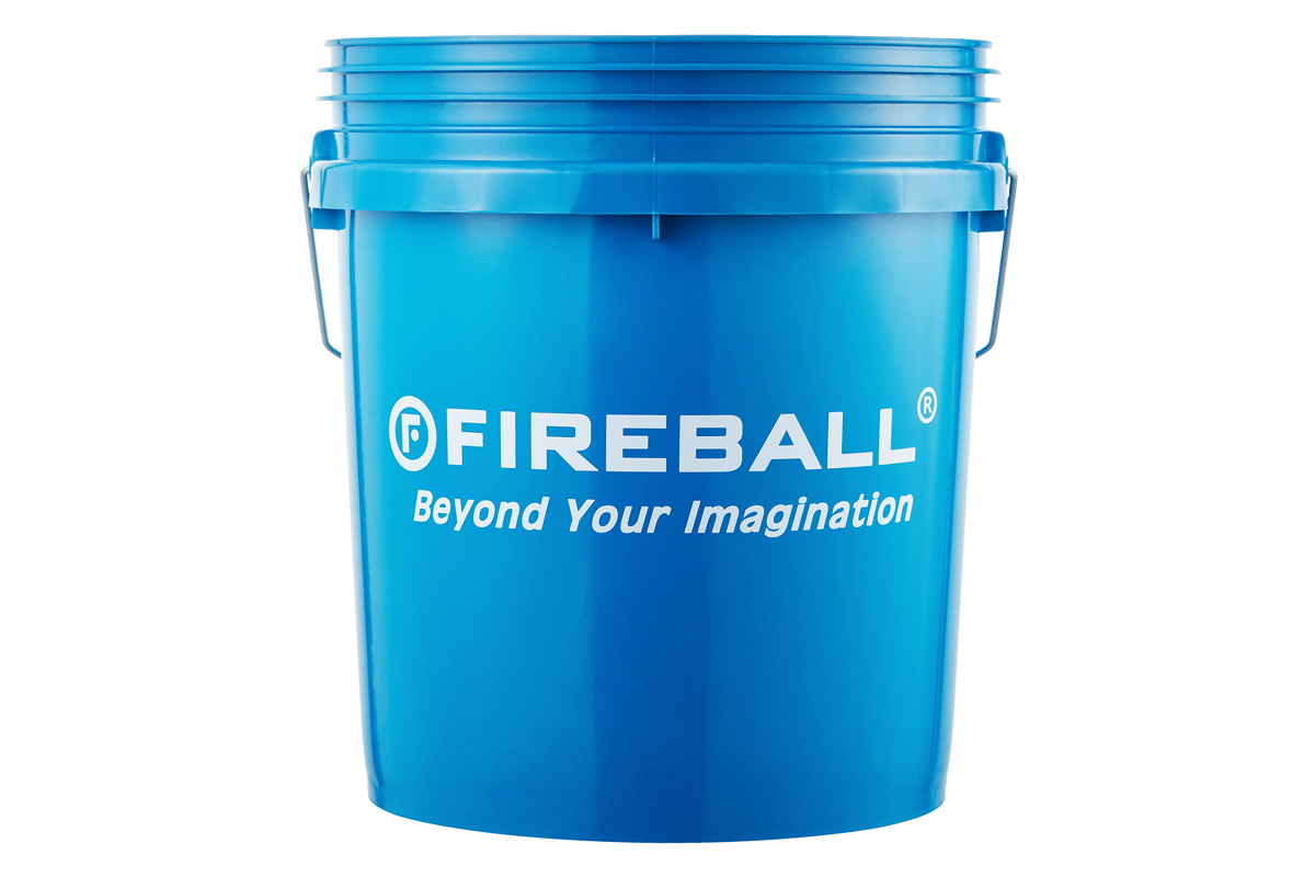 картинка Ведро для мойки - FIREBALL (синее) 18л.
