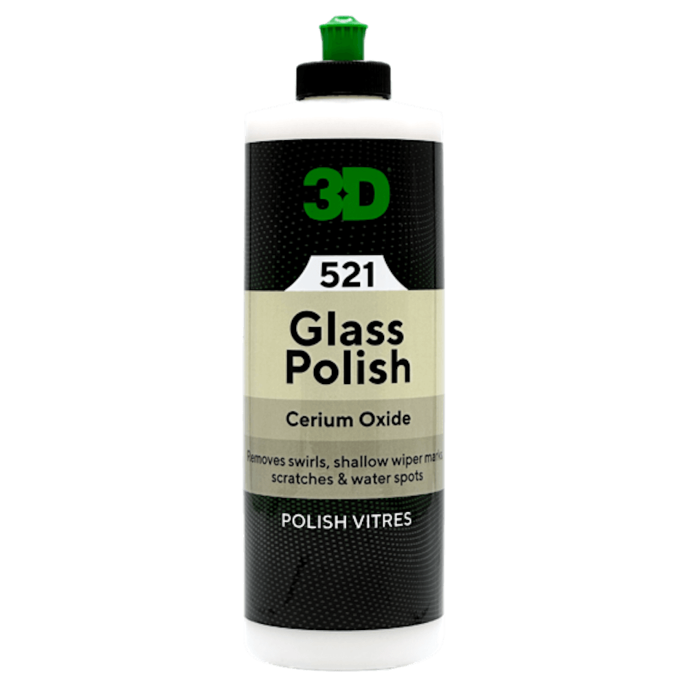 картинка Состав для полировки Стекла - 3D 521 Glass Polish 473мл.