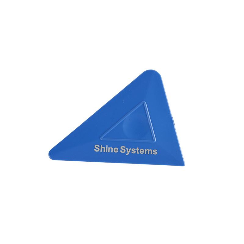 картинка Треугольный ракель мягкий - Shine Systems 7*5см.