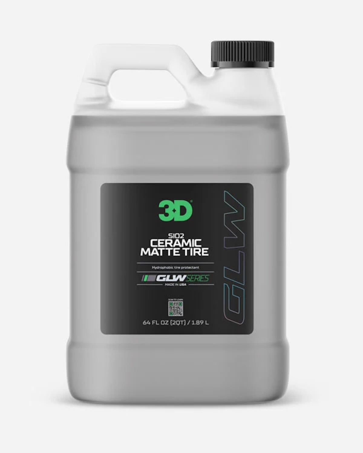 картинка Гидрофобное матовое чернение для шин - 3D 353 GLW SIO2 Ceramic Matte Tire 1,9л.