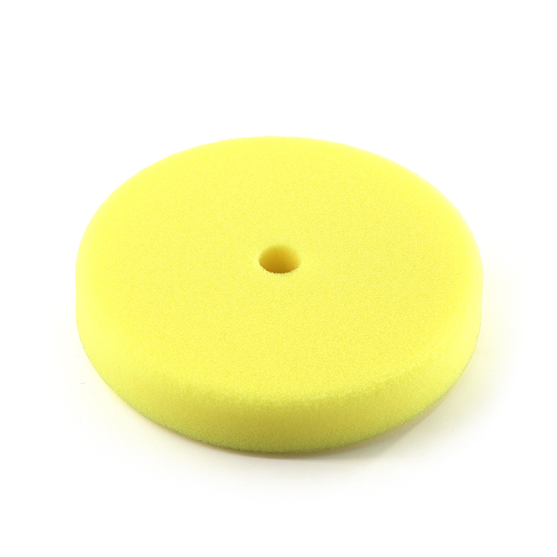 картинка Полировальный круг полутвердый желтый - Shine Systems RO Foam Pad Yellow 130мм.