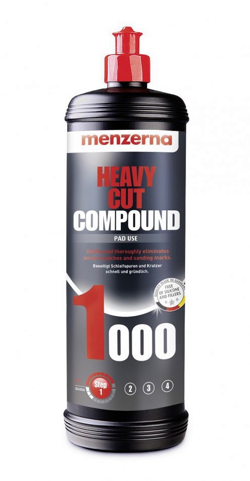 картинка Высокоабразивная полировальная паста - MENZERNA 1000 Heavy Cut Compound 1л.