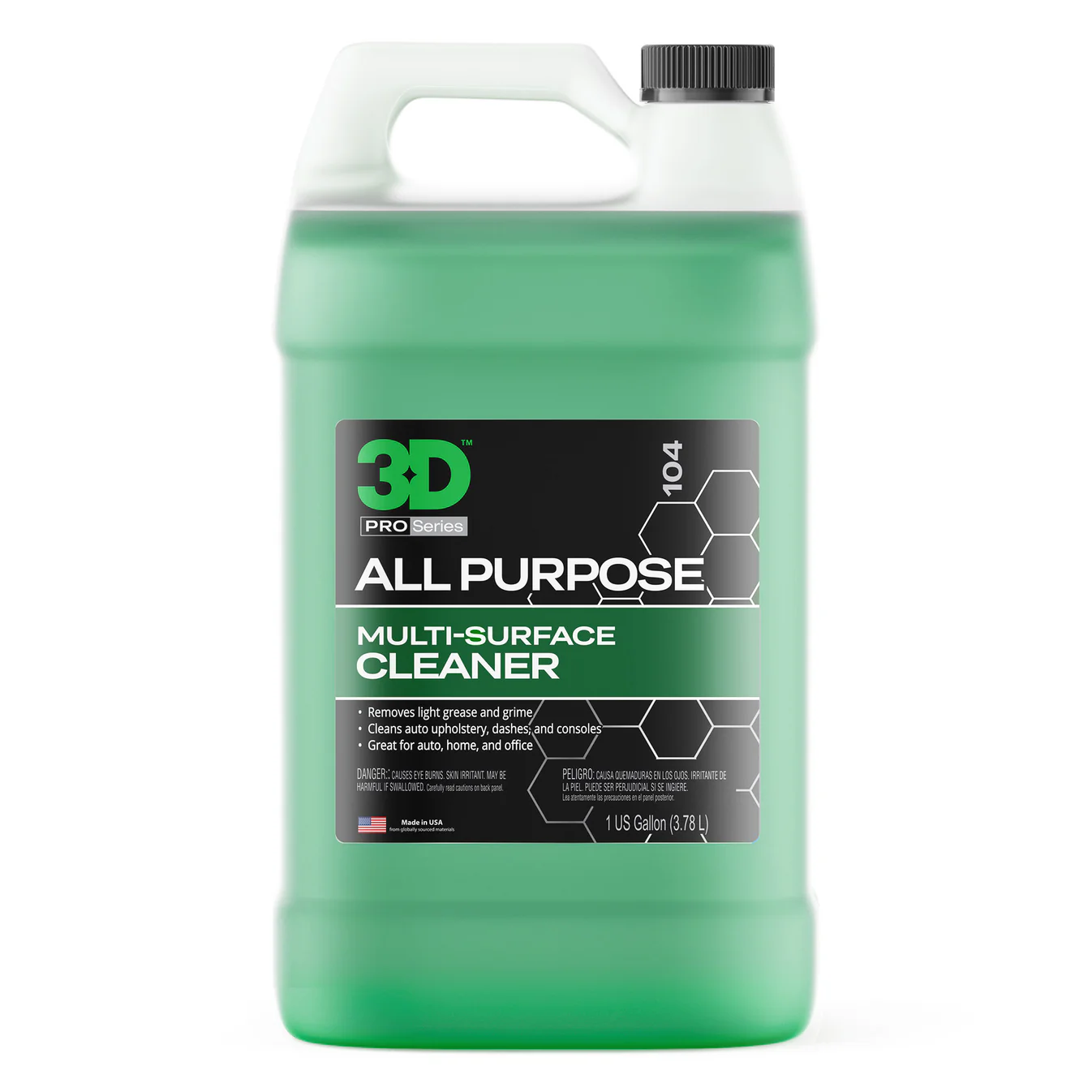 картинка Универсальный очиститель для салона и кузова - 3D 104 All Purpose Cleaner 3,8л.