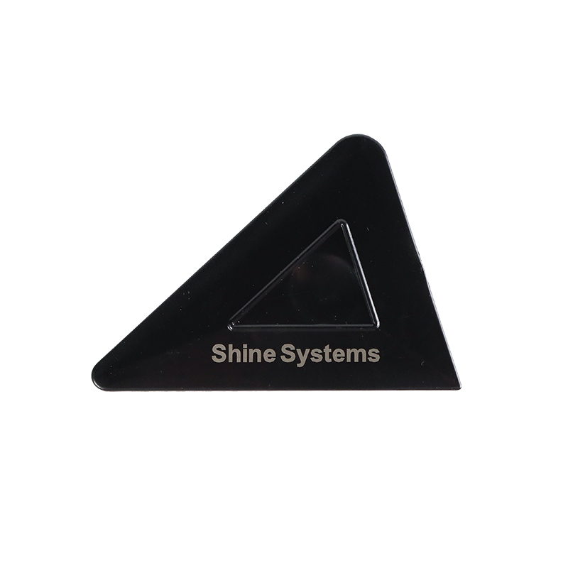 картинка Треугольный ракель жесткий - Shine Systems 7*5см.