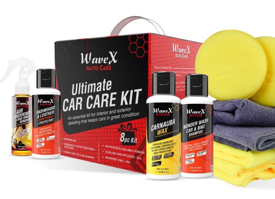 картинка Набор автокосметики 8 позиций - WaveX Ultimate Car Care Kit
