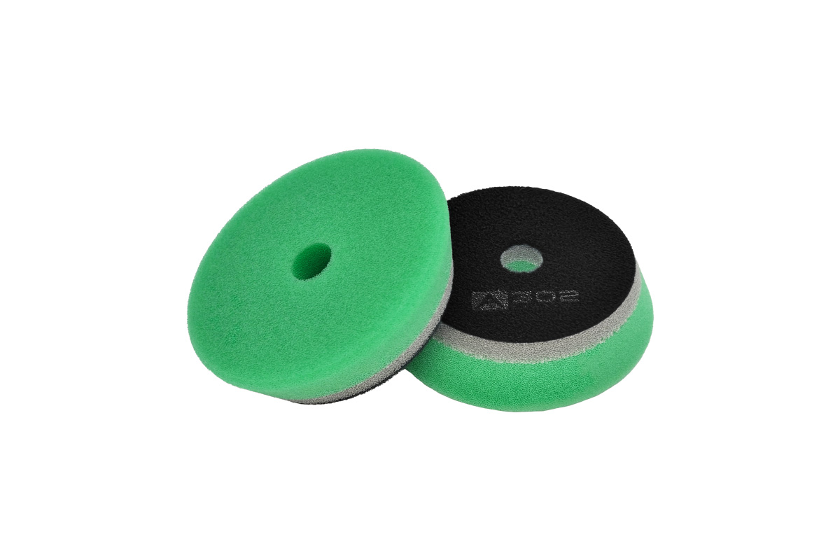 картинка Твердый полировальный круг DA сэндвич (зеленый) - А302 SANDWICH TRAPEZ PAD (GREEN) 75мм.