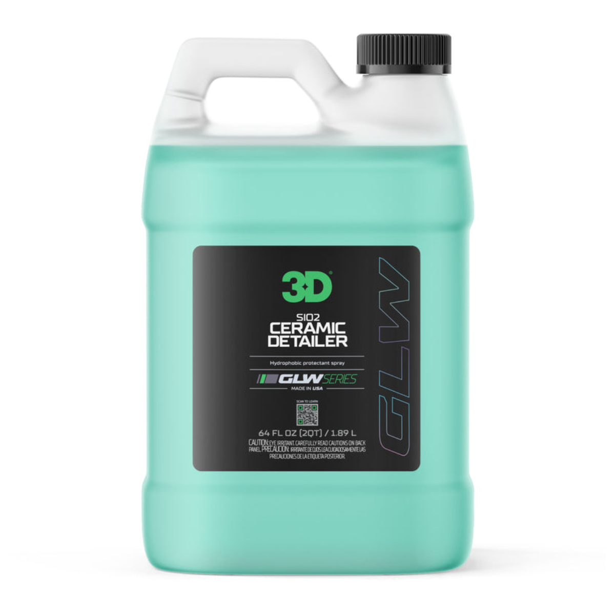 картинка Керамический детейлер-спрей - 3D 344 GLW SiO2 Ceramic Detailer 1,9л.
