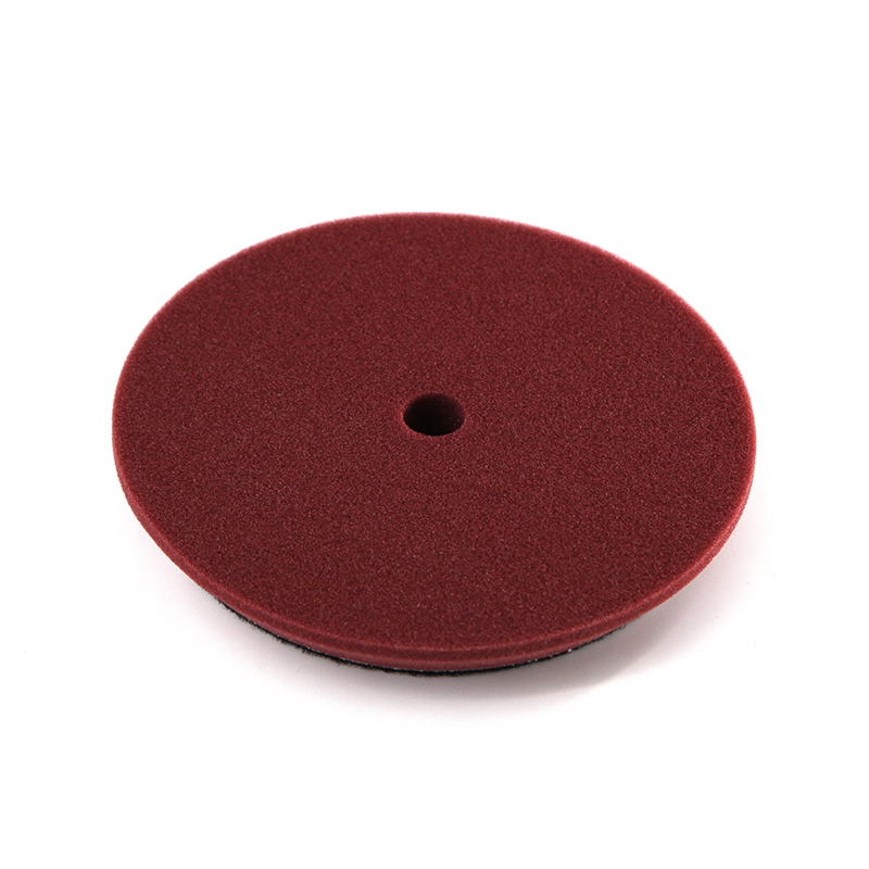 картинка Полировальный круг полутвердый бордовый - Shine Systems DA Foam Pad Maroon 130мм.